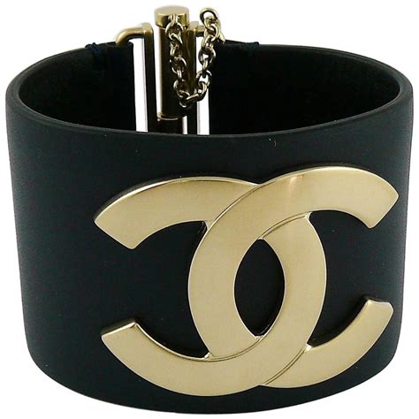 chanel bracelet leather